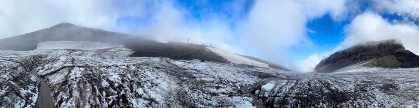 Glacier 3000 melting