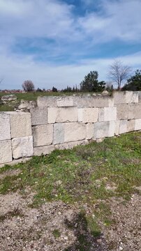 Ruins of Pella - Capital city of the Ancient Macedonian Empire, Central Macedonia, Greece