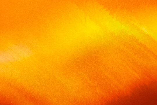 Holographic abstract color wave in glowing orange light