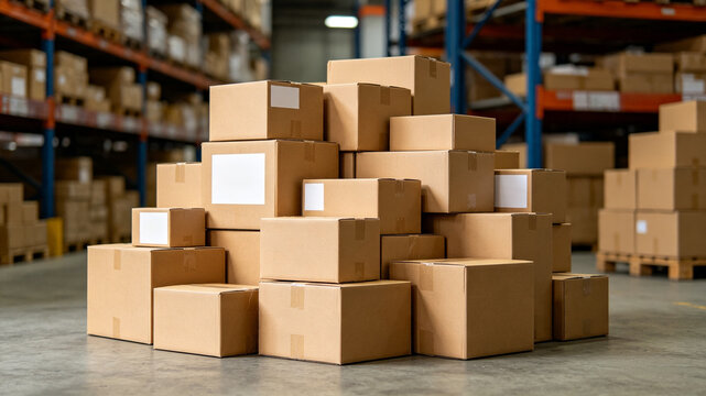 stack of boxes