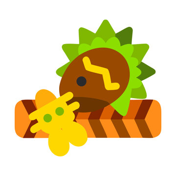 Trigger Event Activation Flat Vector Icon