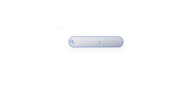 Interactive FAQ Knowledge Base Interface with Animated Search Bar and Solution Cards Dropdown