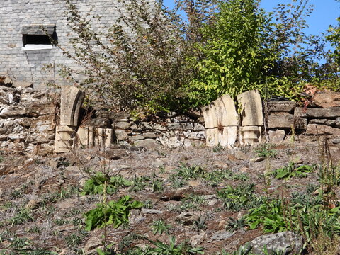 Ruines du ch&acirc;teau de S&eacute;gur le ch&acirc;teau,(Corr&egrave;ze)