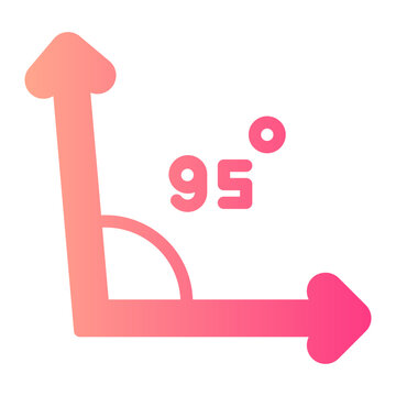 ninety five gradient icon