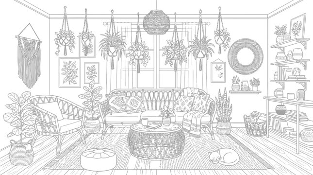 hand drawn vector illustration of kitchen utensils