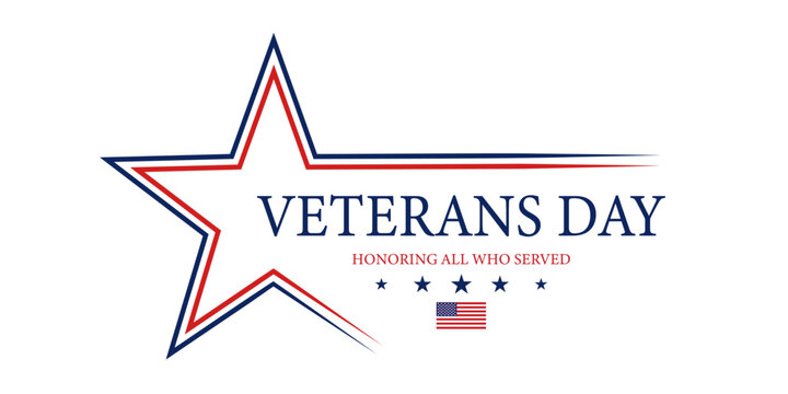 Veterans Day, USA Flag Background