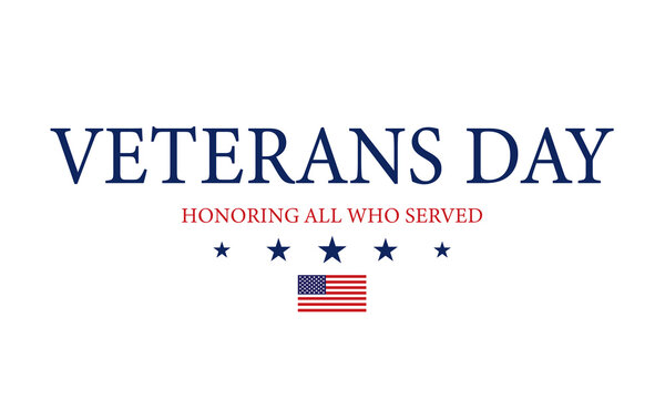 Veterans Day, USA Flag Background