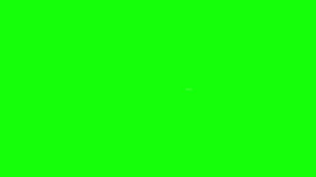 Members Offer Syncopated Shuffle Text Animation on Green Screen