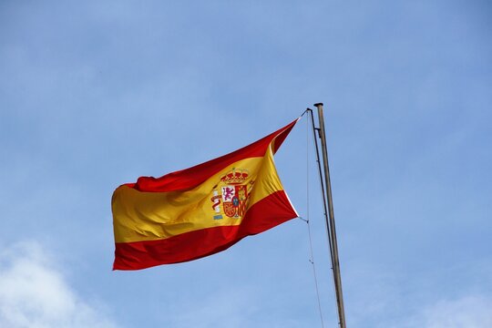 Banderas ondeando al viento
