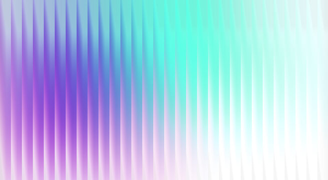 Abstract vertical striped gradient background with smooth pastel blue and turquoise glowing lines