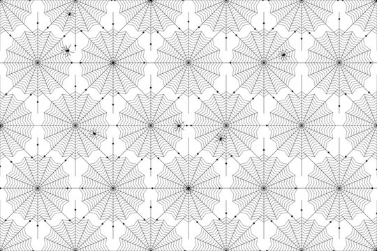 Minimalist geometric umbrella pattern, gray and white repeating parasol background, architectural circular line art vector, clean technical texture
