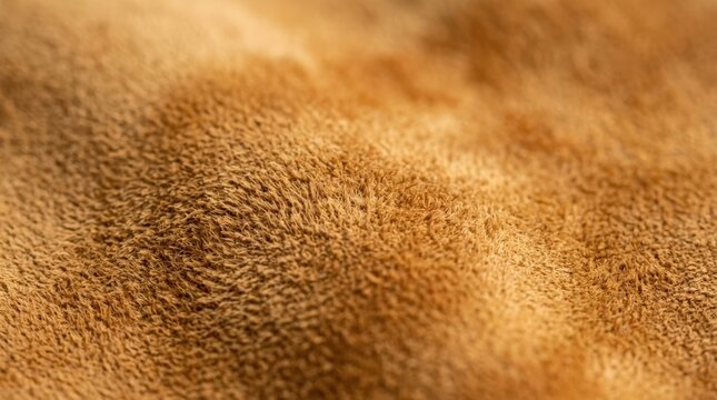 Warm tan suede or soft leather texture filling the frame, extreme macro photography, velvety nap, subtle tonal clouds, caramel and ochre palette, diffused light and luxurious tactile fashion