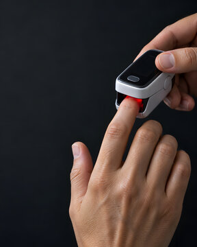 Using pulse oximeter to monitor oxygen level