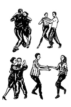 Bailarines x4