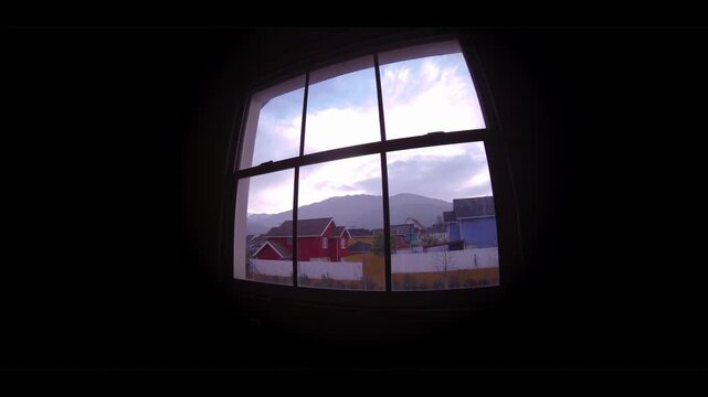 video timalapase por la ventana