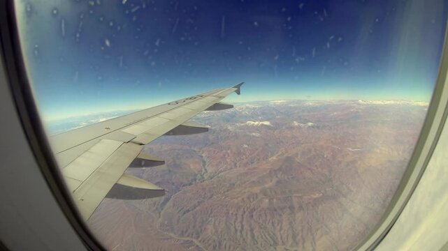 VIDEO HIPERLAPSE VIAJE EN AVION STGO-ANTOFA (TIMELAPSE AÉREO) B