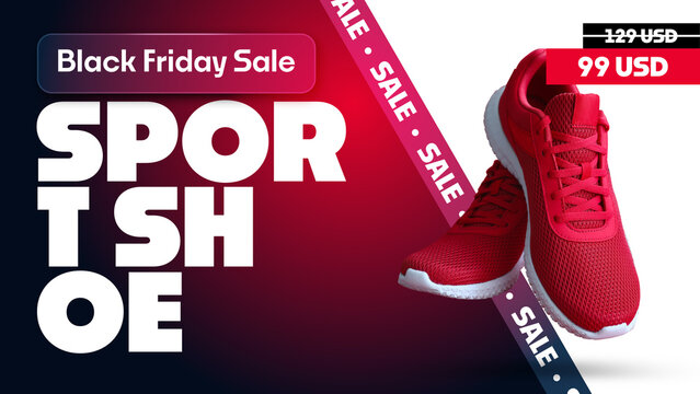 Black Friday Product Discount Animation Template