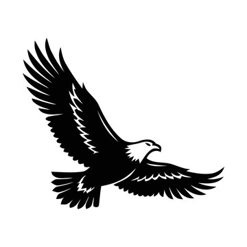 Flying Eagle Silhouette