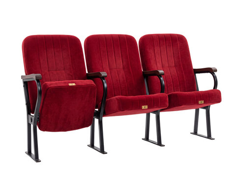 Red heater chairs. 