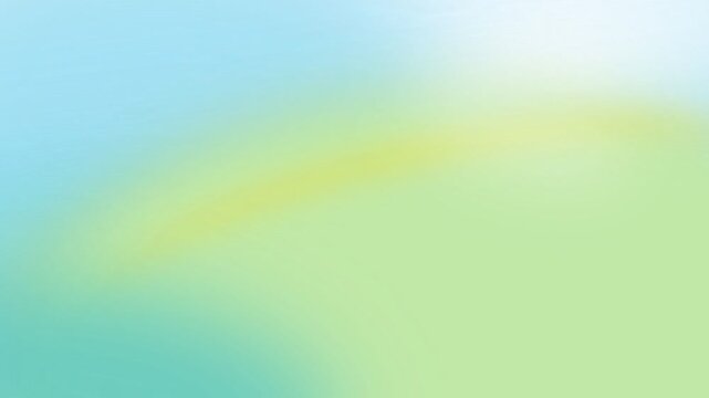 Smooth Gradient Transition Blue to Green Abstract Background