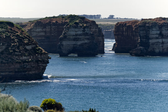 Scenic Bay of Islands Coast on Great Ocean Road, Australia