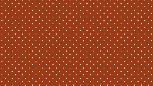 Animated Polka Dot Pattern Background Loop