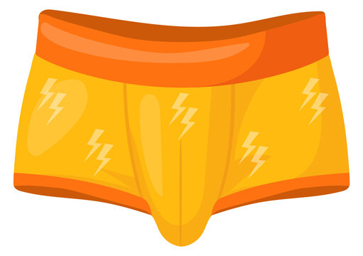 Swim underpants male fashion apparel cartoon icon