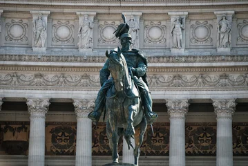 Equestrian statue of King Victor Emmanuel II. Rome, Italy © Oleg Znamenskiy