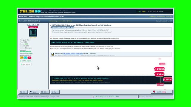 Comprehensive Web Forum Interface Displaying Community Technical Discussions and User Interaction Feed
