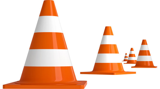 traffic cone, traffic cones, orange cone, safety cone, road cone, warning cone, construction cone, traffic cone PNG, PNG