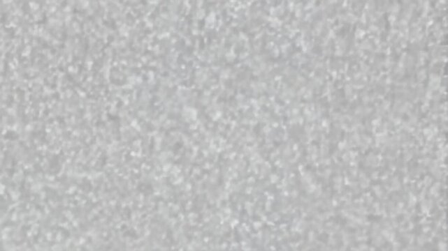 Animation of flickering white and gray animated noise resembling TV or video signal interference. Flicker adds depth and energy to the animated scene.