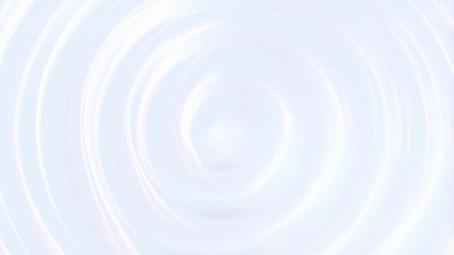 Animation of soft, concentric circular ripple waves expanding and contracting on a light gradient background. Design backdrop with pulsing motion, soft glow and layered depth.