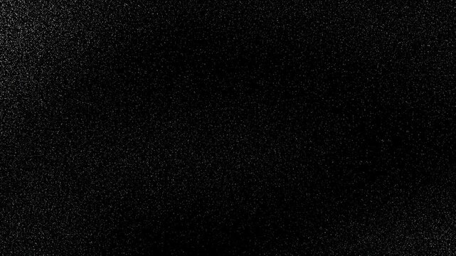 Dark film grain texture fluctuates across a nearly black abstract field. Film title, horror design, and editorial graphics.