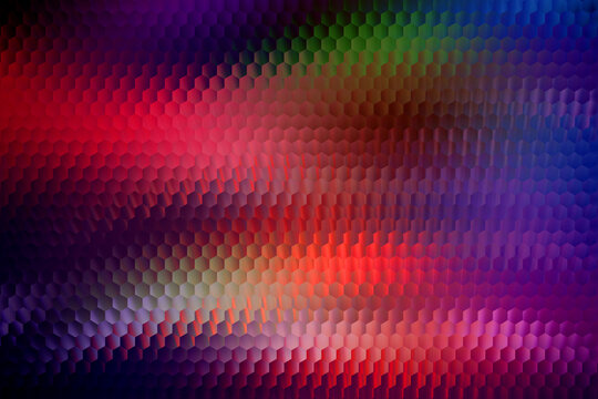Abstract colorful cyberspace background with virtual reality texture