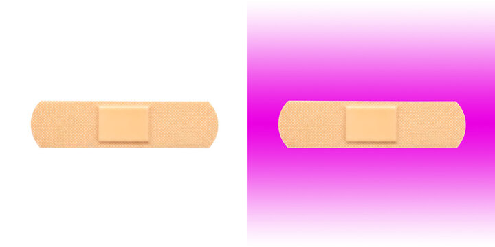 Adhesive bandage for skin care and first aid medical health protection transparent png