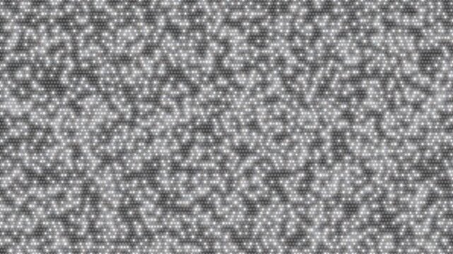 Panel de luz con destellos Blancos