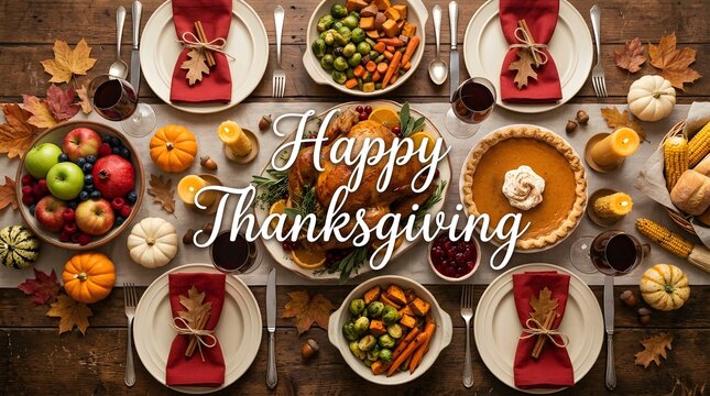 A festive thanksgiving feast celebrating gratitude family and delicious food with loved ones on this special day