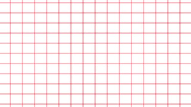 Clean red grid paper texture background