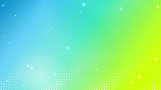 Dynamic vibrant gradient background with abstract halftone pattern digital motion graphics loop an
