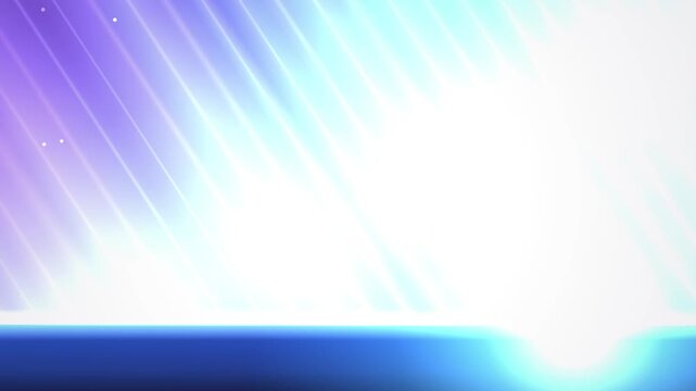 Vibrant glowing diagonal lines abstract futuristic digital background light rays seamless loop ani
