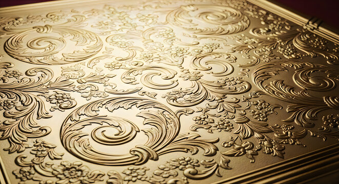 An intricate relief carving depicting a historical cityscape possibly a national monument