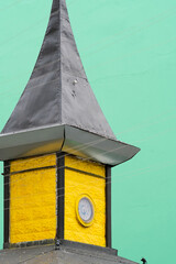Colorful clock tower © Viviana