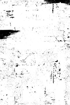 Glitch distorted grungy isolated layers . Design element for brochure, social media, posters, flyers. Overlay texture.Textured banner with Distress effect .Vector halftone dots . Screen print texture