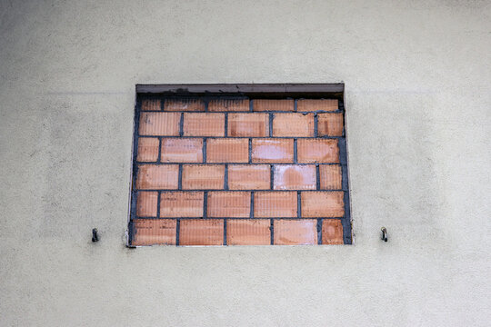 bricked-up window
