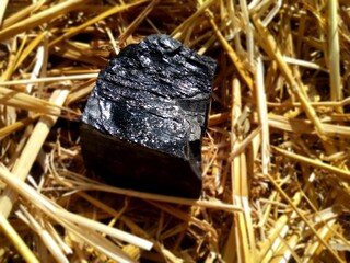 coal burning in a fireplace © Oksana Anatolievna