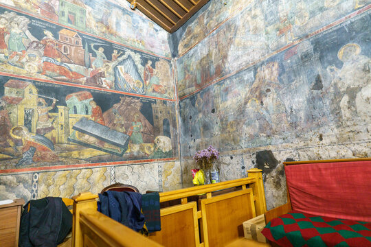 interior of the church