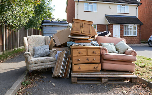 Bulky Waste from Home Clearance for Recycling Collection