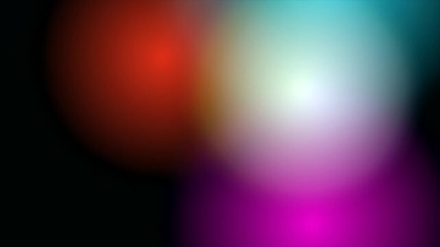 Abstract blurred background with soft gradient transitions in shades of purple, blue, yellow, and green, creating a dreamy and ethereal atmosphere for artistic design projects
