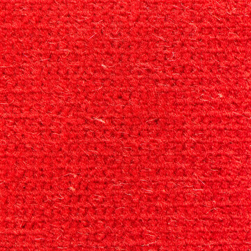 Red Felt Fabric Texture Background Macro