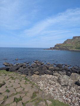 the coast of the sea